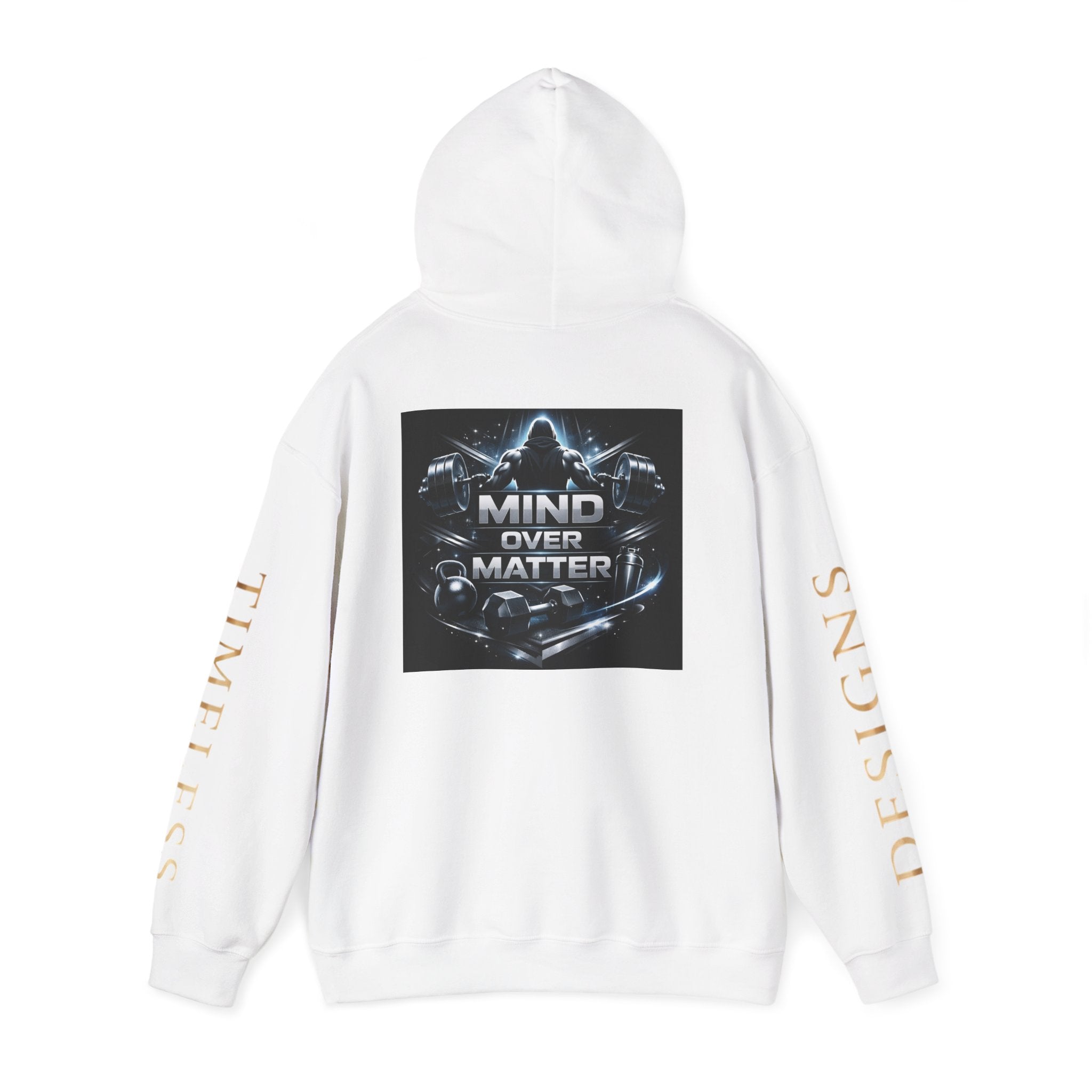 Mind Over Matter Hoodie — Motivational Graphic Pullover (Mind Over Matter)