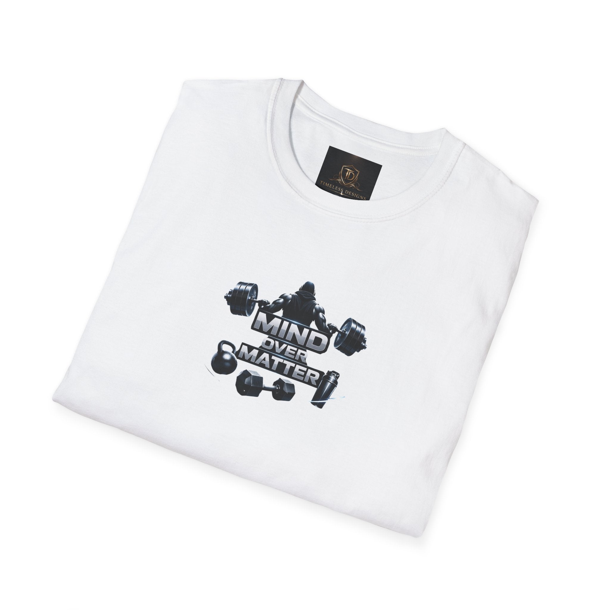 Mind Over Matter Gym T-Shirt — Weightlifting Motivation Tee