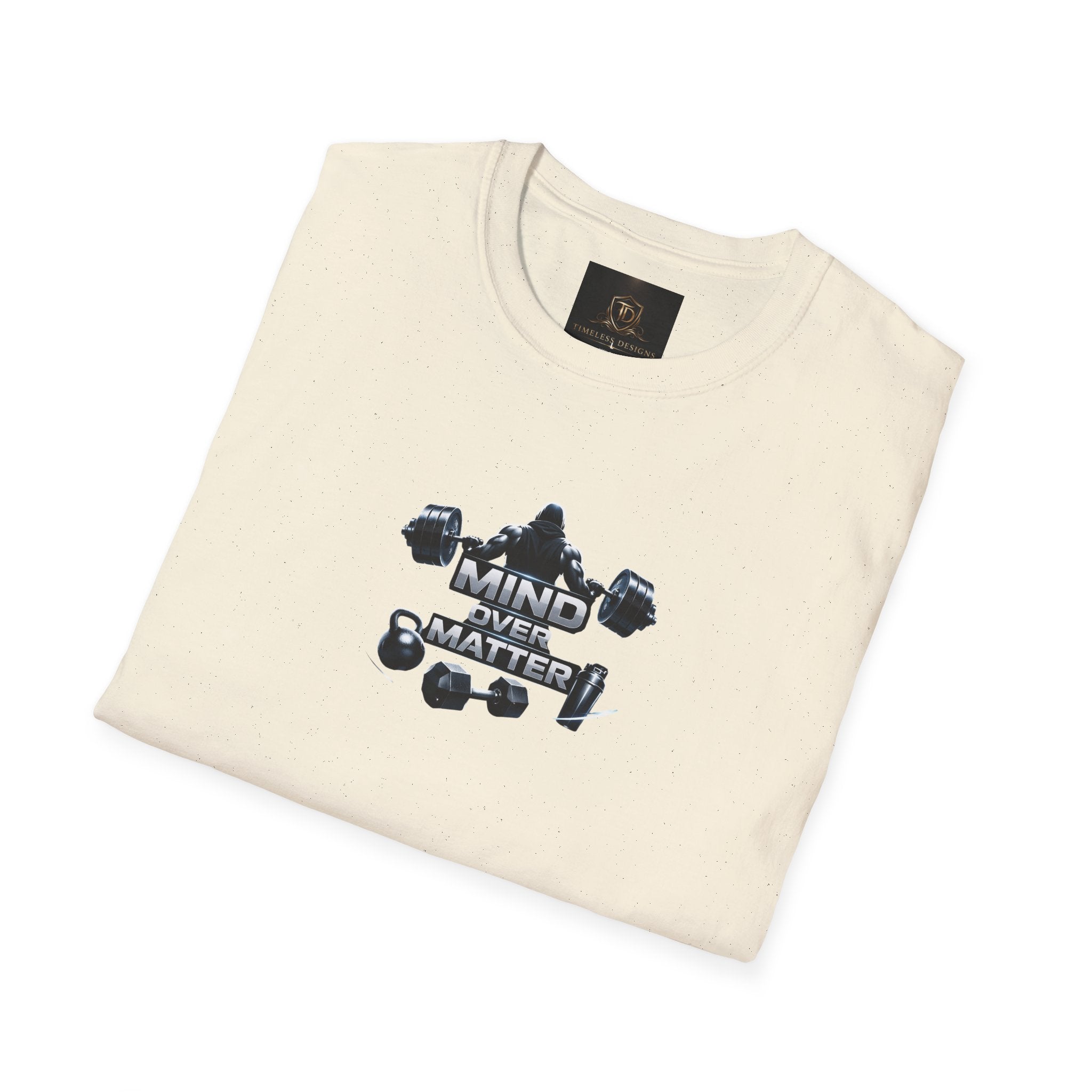 Mind Over Matter Gym T-Shirt — Weightlifting Motivation Tee