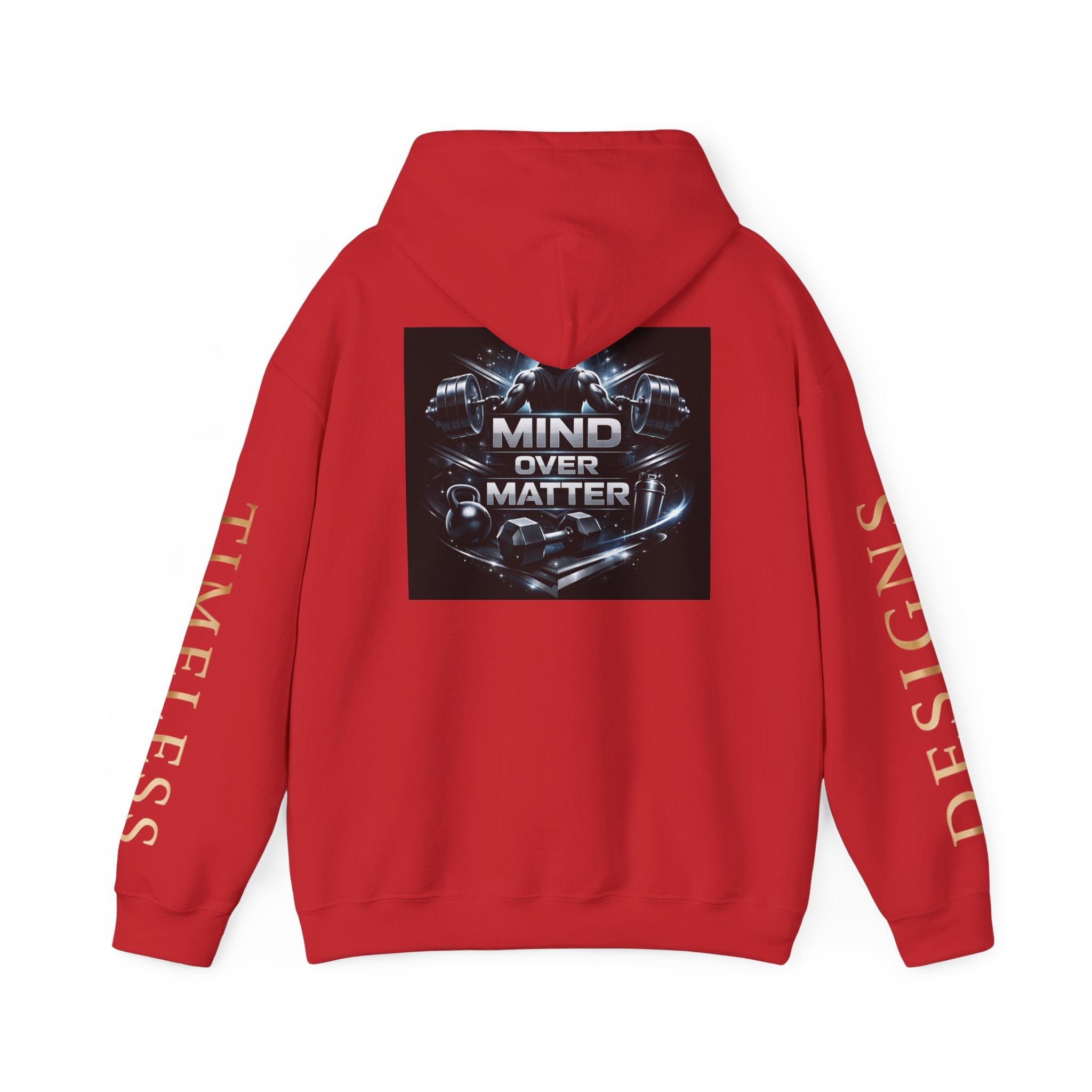 Mind Over Matter Hoodie — Motivational Graphic Pullover (Mind Over Matter)