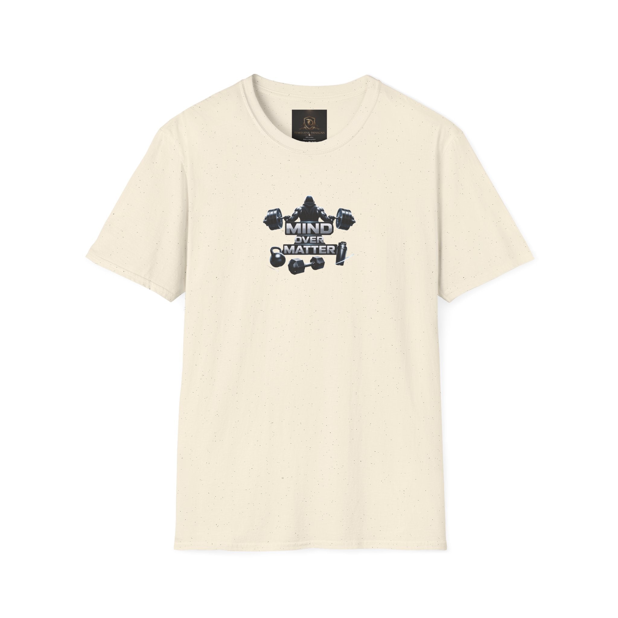 Mind Over Matter Gym T-Shirt — Weightlifting Motivation Tee