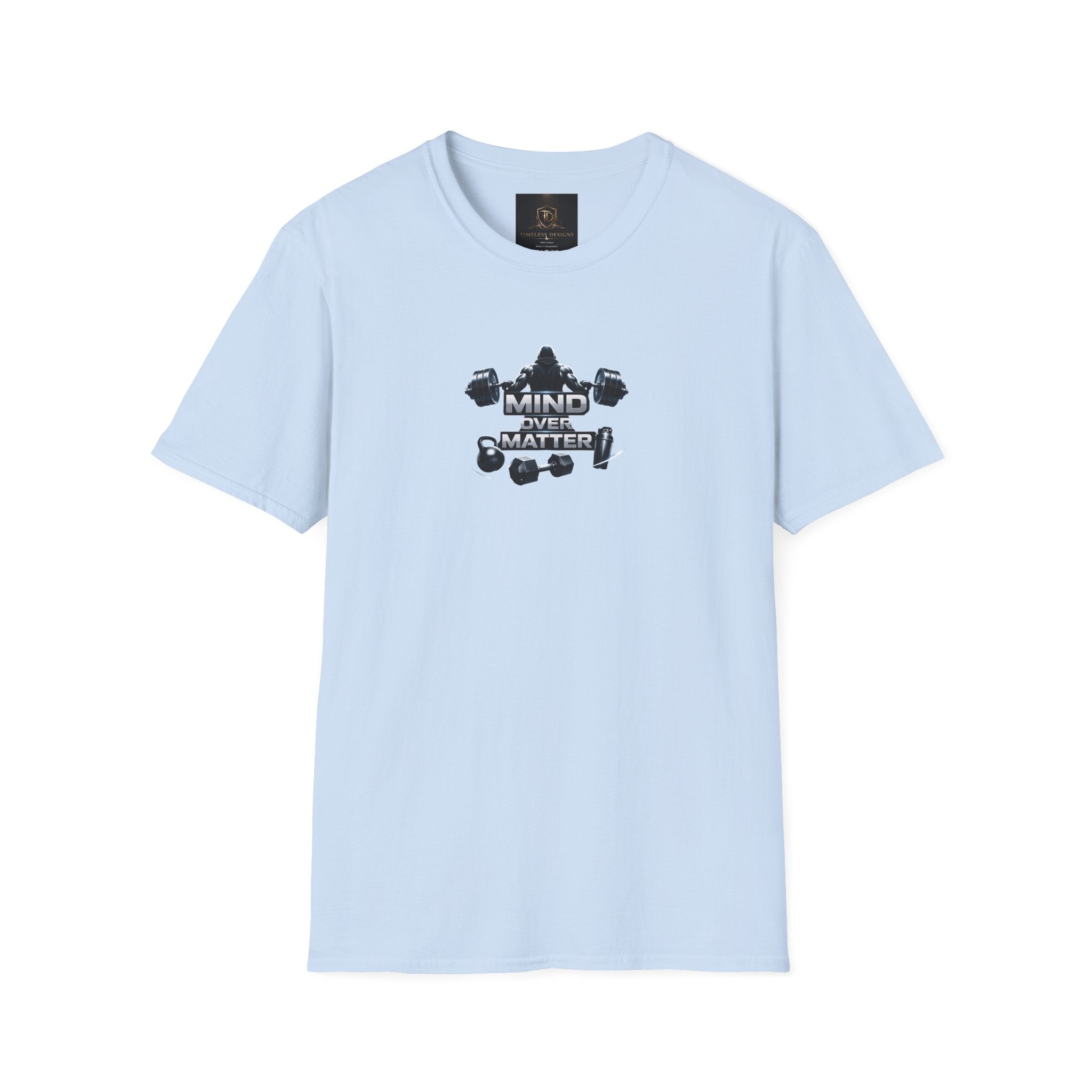 Mind Over Matter Gym T-Shirt — Weightlifting Motivation Tee