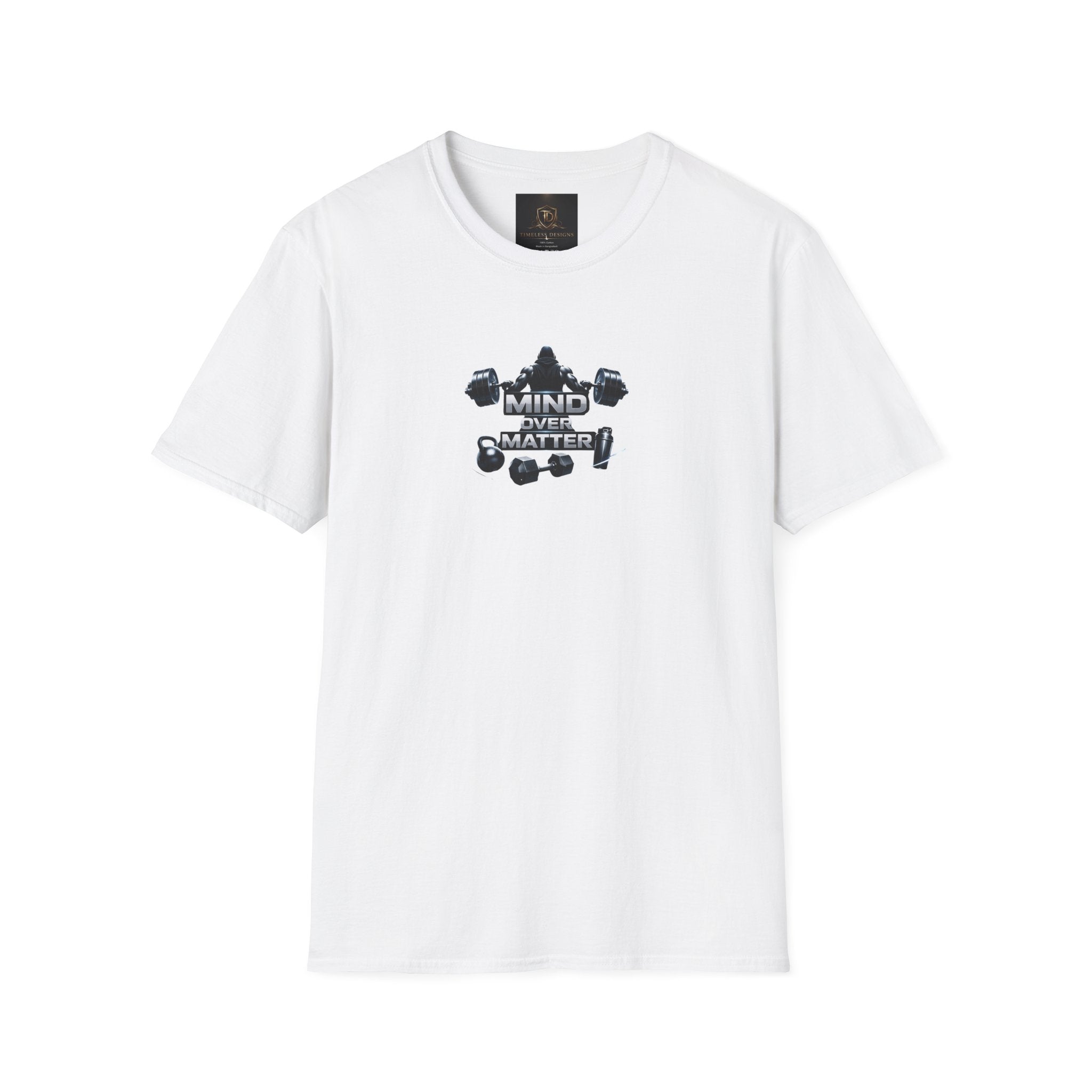 Mind Over Matter Gym T-Shirt — Weightlifting Motivation Tee