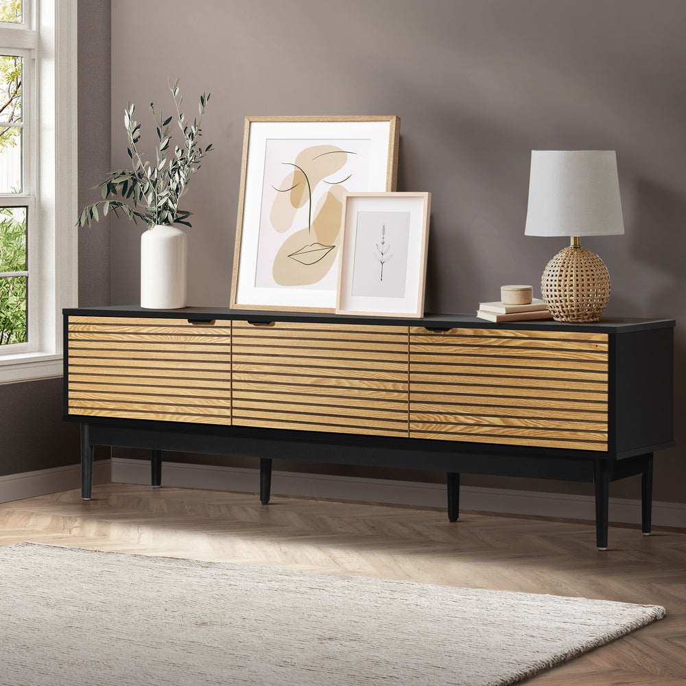 NNEED TV Cabinet Entertainment Unit Three Door 160CM